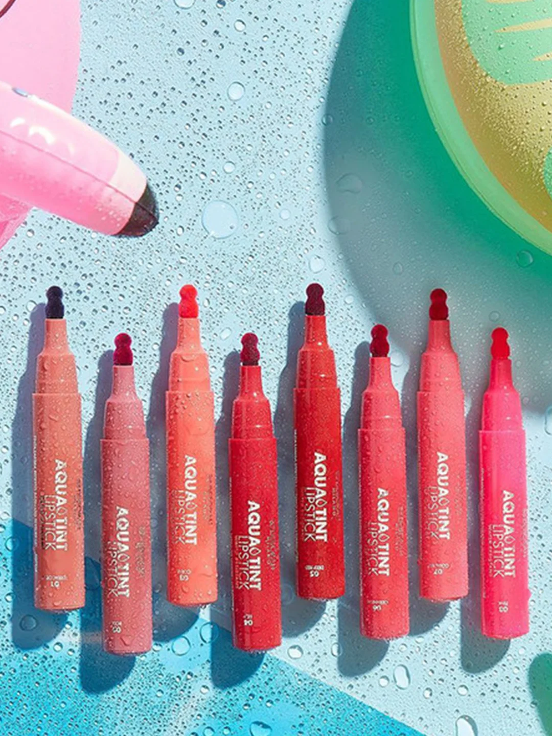 DEBORAH Тинт для губ AQUA TINT LIPSTICK тон 02 роза