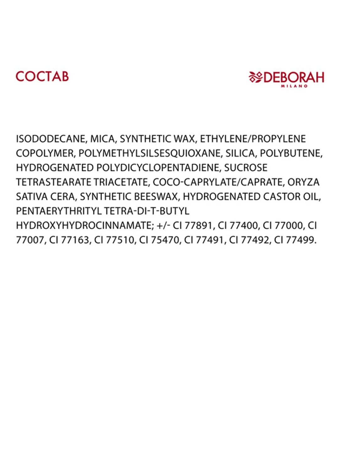 DEBORAH Тени карандаш стойкие 24ORE COLOR POWER EYESHADOW тон 01 шампань
