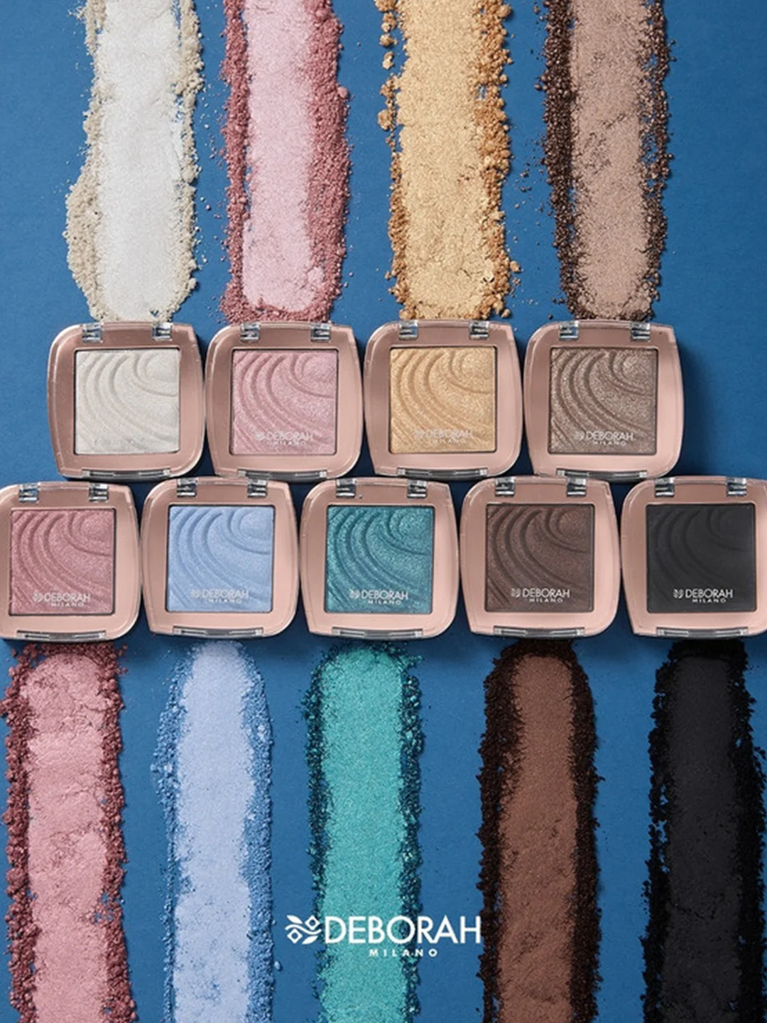DEBORAH Тени для век водостойкие COLOR LOVERS, тон: 07 зеленый павлин