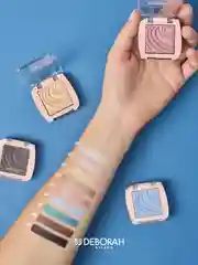 DEBORAH Тени для век водостойкие COLOR LOVERS, тон: 01 мерцающий белый