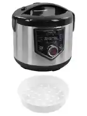 Черный мультиварка MARTA MT-MC4336B /1000W/ толстостенная чаша 5л/ черный/сталь