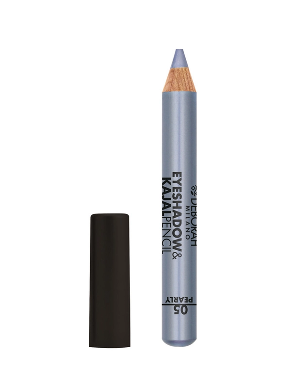 DEBORAH Тени-карандаш для век EYESHADOW&KAJAL PENCIL тон 05 жемчужно-светло-голубой