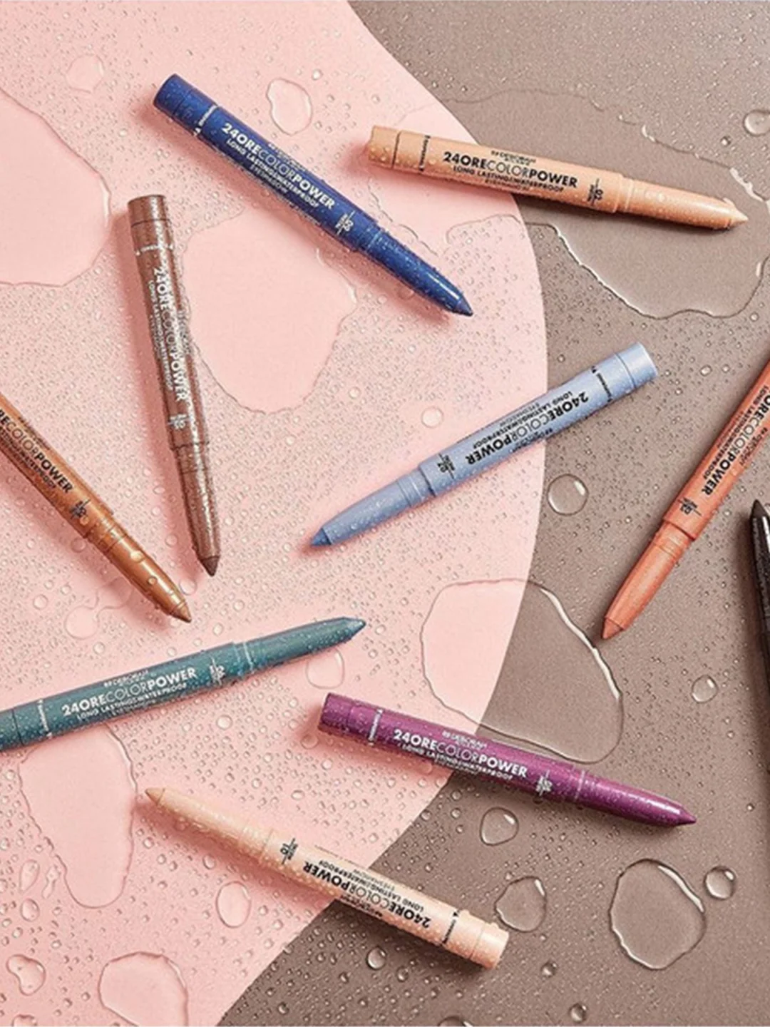 DEBORAH Тени карандаш стойкие 24ORE COLOR POWER EYESHADOW тон 02 светло-золотой