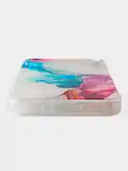 Ледяной силиконовый чехол на Google Pixel 9 / Гугл Пиксель 9 прозрачный, с рисунком, защита камеры