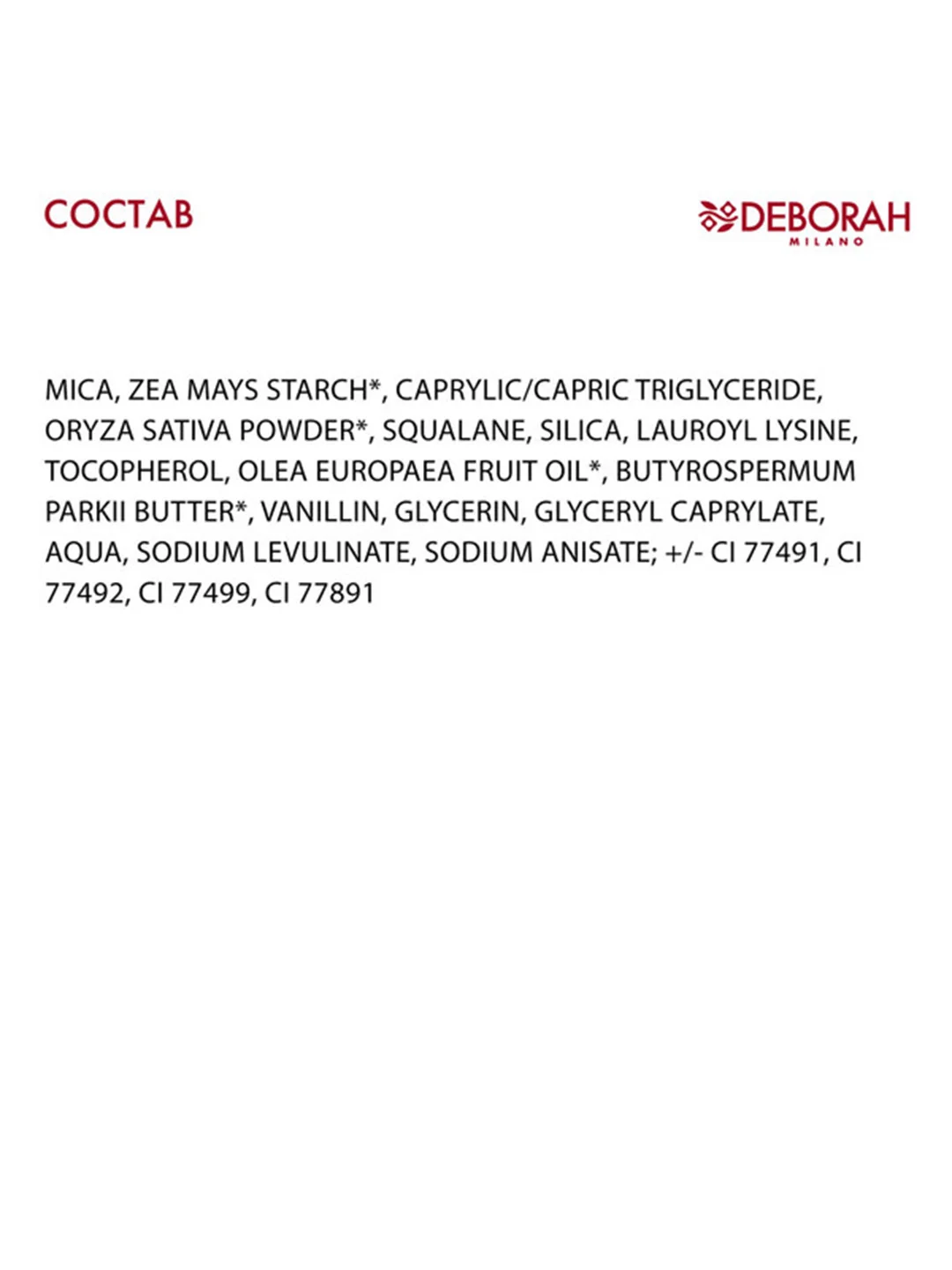 DEBORAH Пудра для лица матирующая FORMULA PURA MATIFYING COMPACT POWDER, тон 01