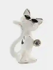 Бежевый меланж брошь кошка 12 видов