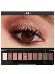 FOCALLURE Палетка теней для век 10 цветов Eyeshadow тон 3, 5 г