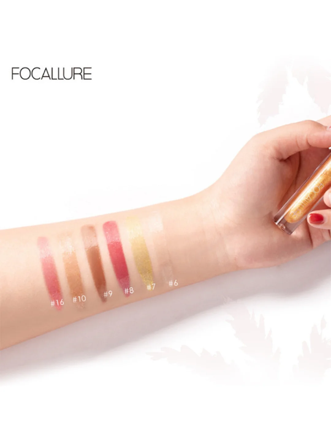 FOCALLURE Блеск для губ Plump High Shine Lip Glow тон 03, 2,5 г