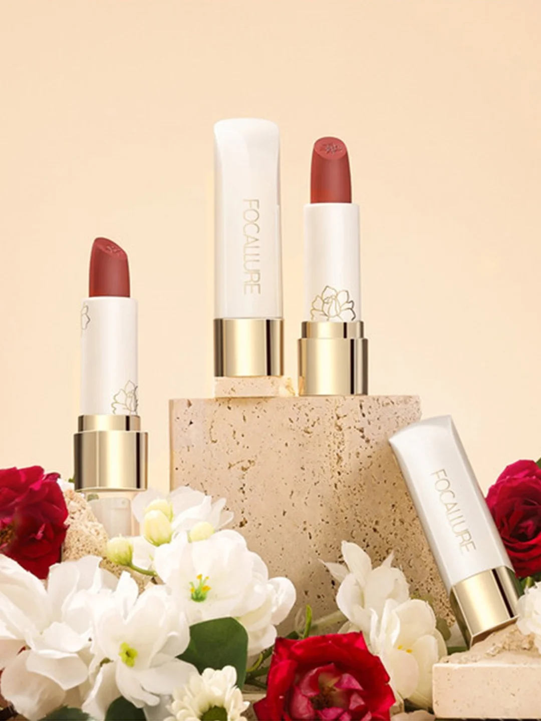 FOCALLURE Помада для губ Pure Matte Lipstick тон 104, 3,7 г