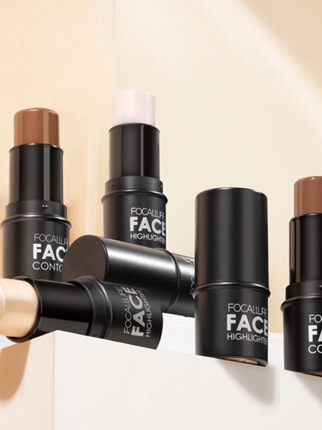 FOCALLURE Стик-скульптор для лица Highlighter & Contour Multi Stick тон 9, 6 г