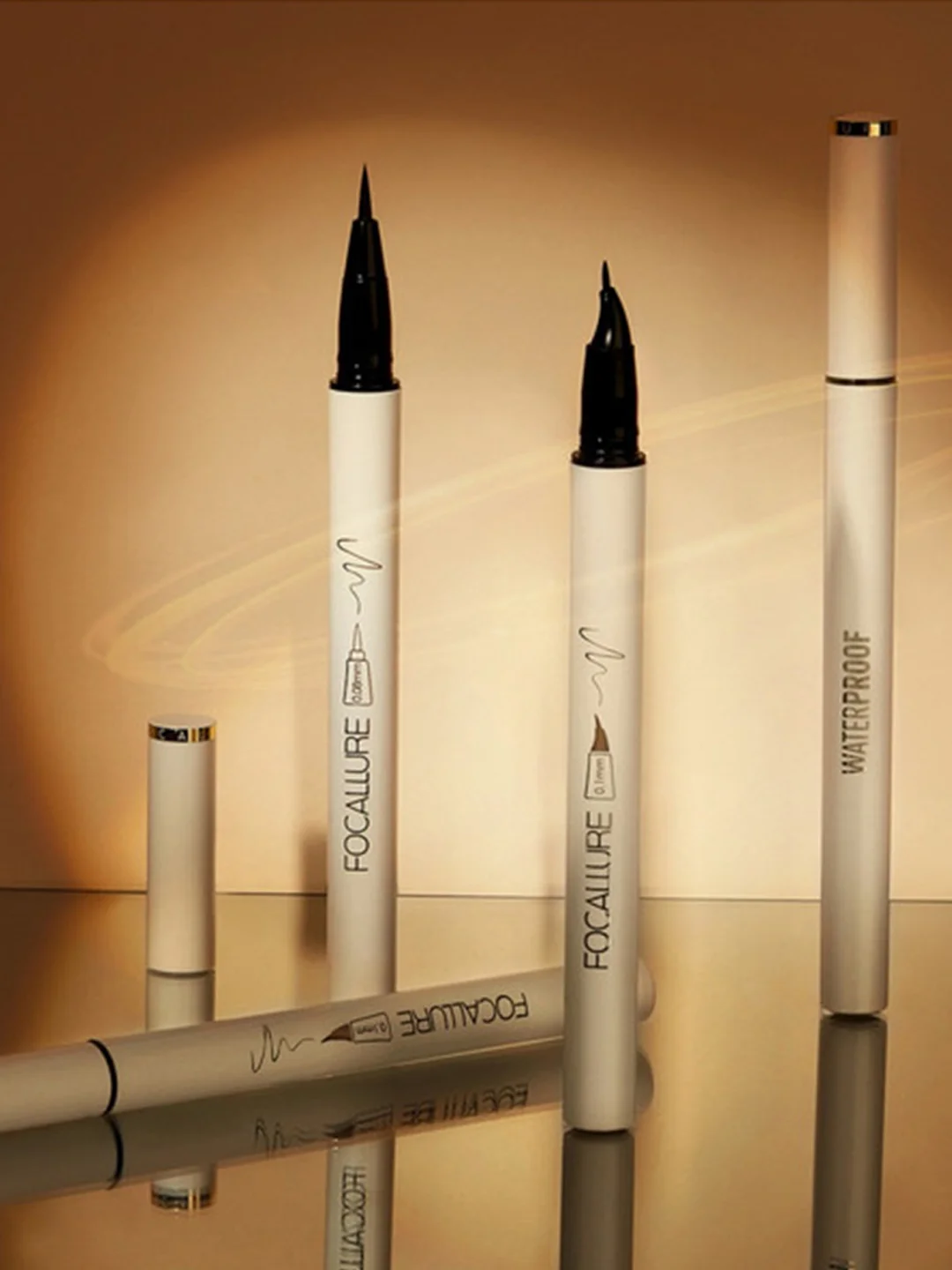 FOCALLURE Подводка для век Lasting Waterproof Liquid Eyeliner тон S02 (коричневая), 0,6 г