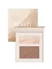 FOCALLURE Палетка контурирующая Moulding Highlight Contouring Palette тон 02, 8 г