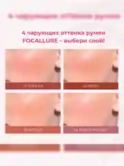 FOCALLURE Румяна жидкие Hangover Red Wine Blusher тон B02, 5 г