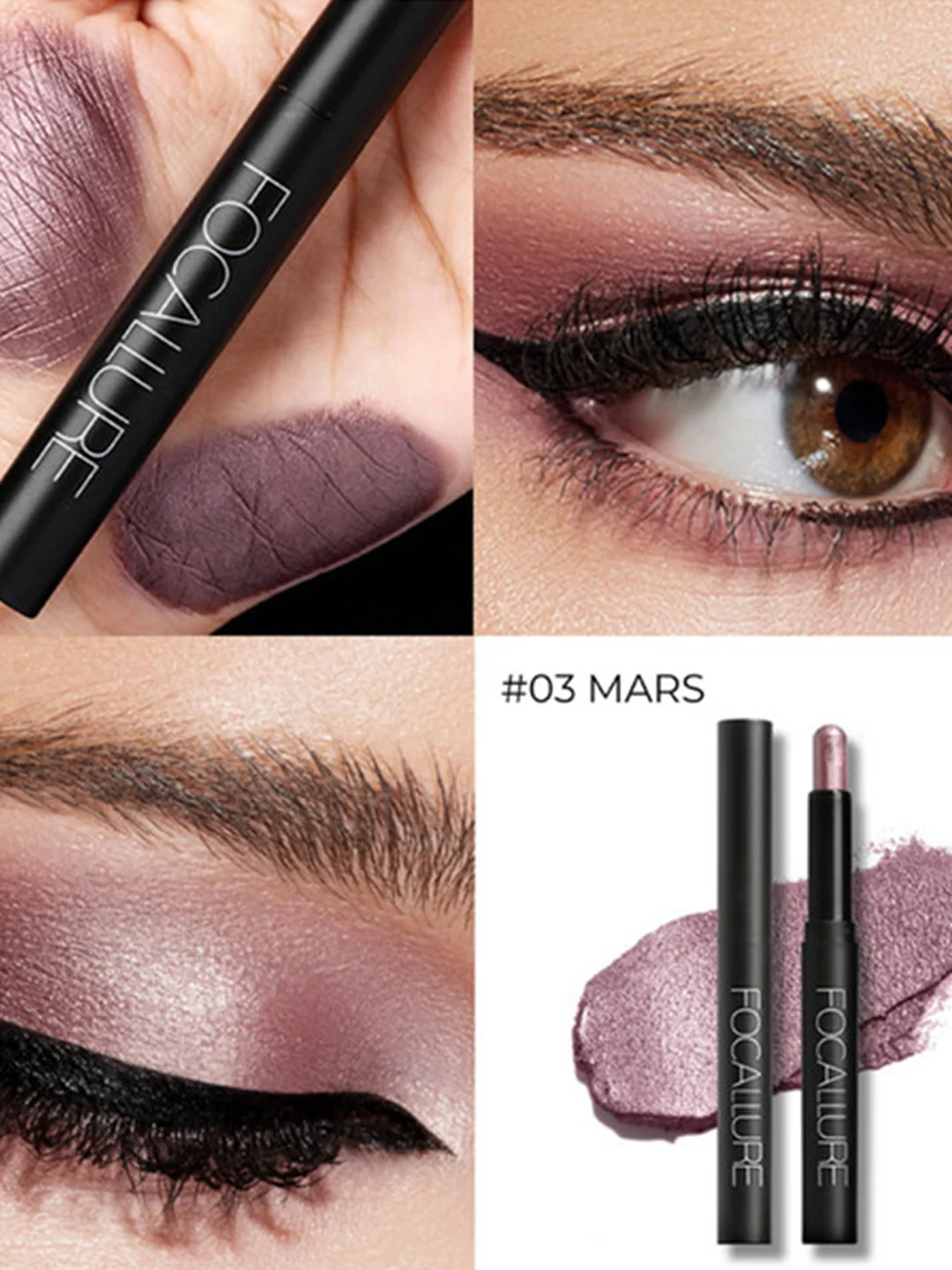 FOCALLURE Тени-карандаш для век Eyeshadow Pencil тон 03, 2 г
