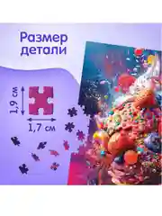 Пазл "Яркие фантазии", 500 деталей