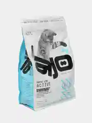 Сухой Pro полнорационный корм для активных кошек АЙО (AJO) Cat Active