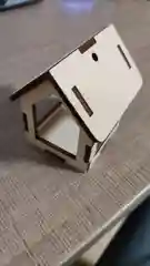 Елочная игрушка домик из дерева, игрушка на елку своими руками