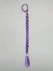 Фиолетовый резинка с косичкой
