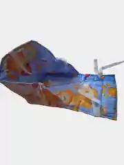 Голубой матрасик для санок со спинкой