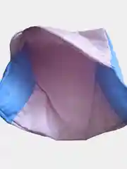 Розовый матрасик для санок со спинкой
