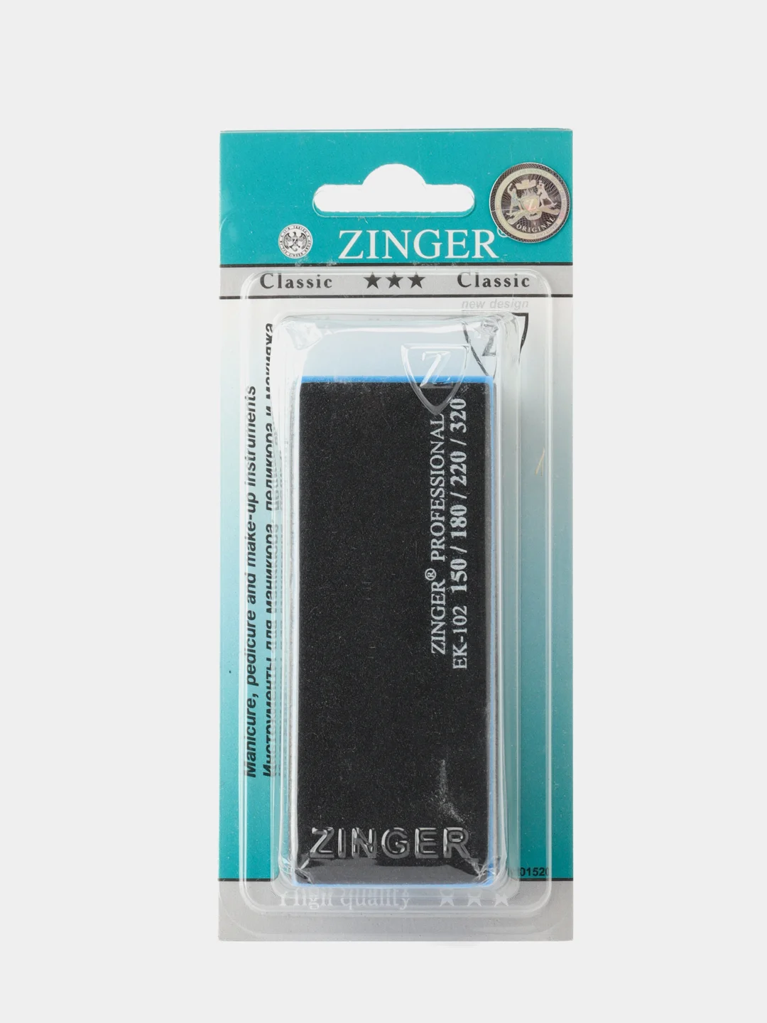 Бафик 4-сторонний Zinger EK-102, 150/180/220/320 грит