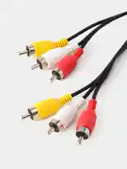 Шнур 3RCA/3RCA 1.2метра (61-001) ALENCOM