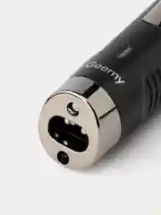 Черный универсальный триммер Geemy GM-3107 для носа, ушей, бороды и усов, 3 в 1