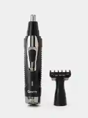 Черный универсальный триммер Geemy GM-3107 для носа, ушей, бороды и усов, 3 в 1