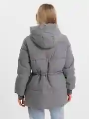 Серый куртка женская зимняя, пуховик женский зима