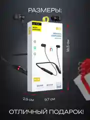 Наушники беспроводные, спортивные, с микрофоном, гарнитура с ободком Bluetooth