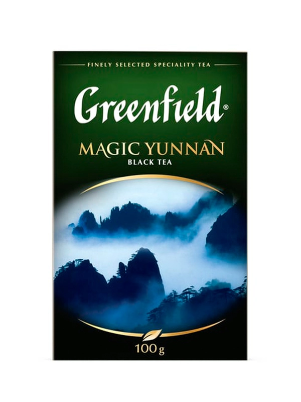 Чай листовой черный Greenfield Меджик Юньнань 100г