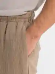 Хаки брюки легкие муслин классические