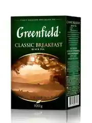 Чай листовой черный Greenfield Классик Брекфаст 100г