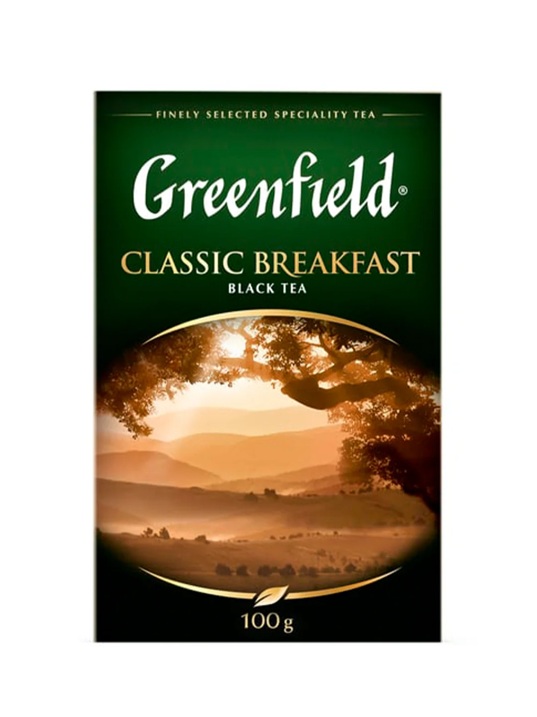 Чай листовой черный Greenfield Классик Брекфаст 100г