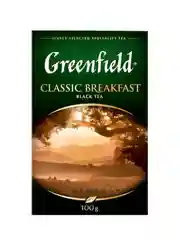 Чай листовой черный Greenfield Классик Брекфаст 100г