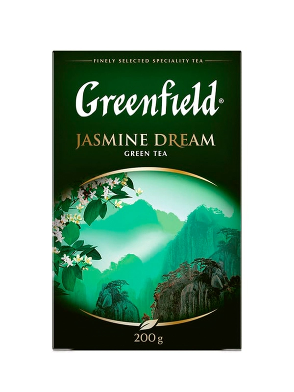 Чай листовой зеленый Greenfield Жасмин Дрим 200г