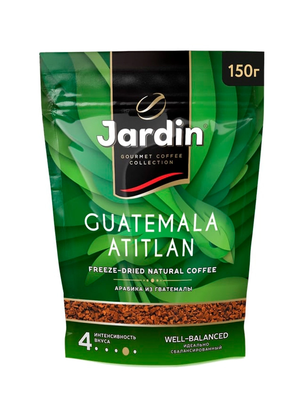 Кофе растворимый Jardin Гватемала Атитлан сублимированный 150г м/у