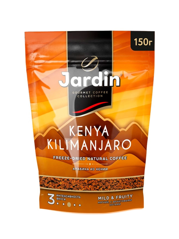 Кофе растворимый Jardin Кения Килиманджаро сублимированный 150г м/у