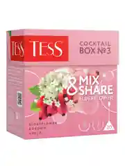 Чай в пирамидках Tess Коктейль Бокс№3 Бузина оолонг с добавками 1,5гх20пакетиков