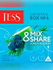 Чай в пирамидках Tess Коктейль Бокс№4 Можжевельник оолонг с добавками 1,5гх20пакетиков