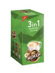 Кофейный напиток ЖОКЕЙ Ореховый 3в1 12гх10пакетиков