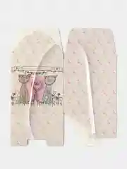 Кораллово-розовый коробка подарочная квадратная, самосборная, 10 х 10 х 10 см