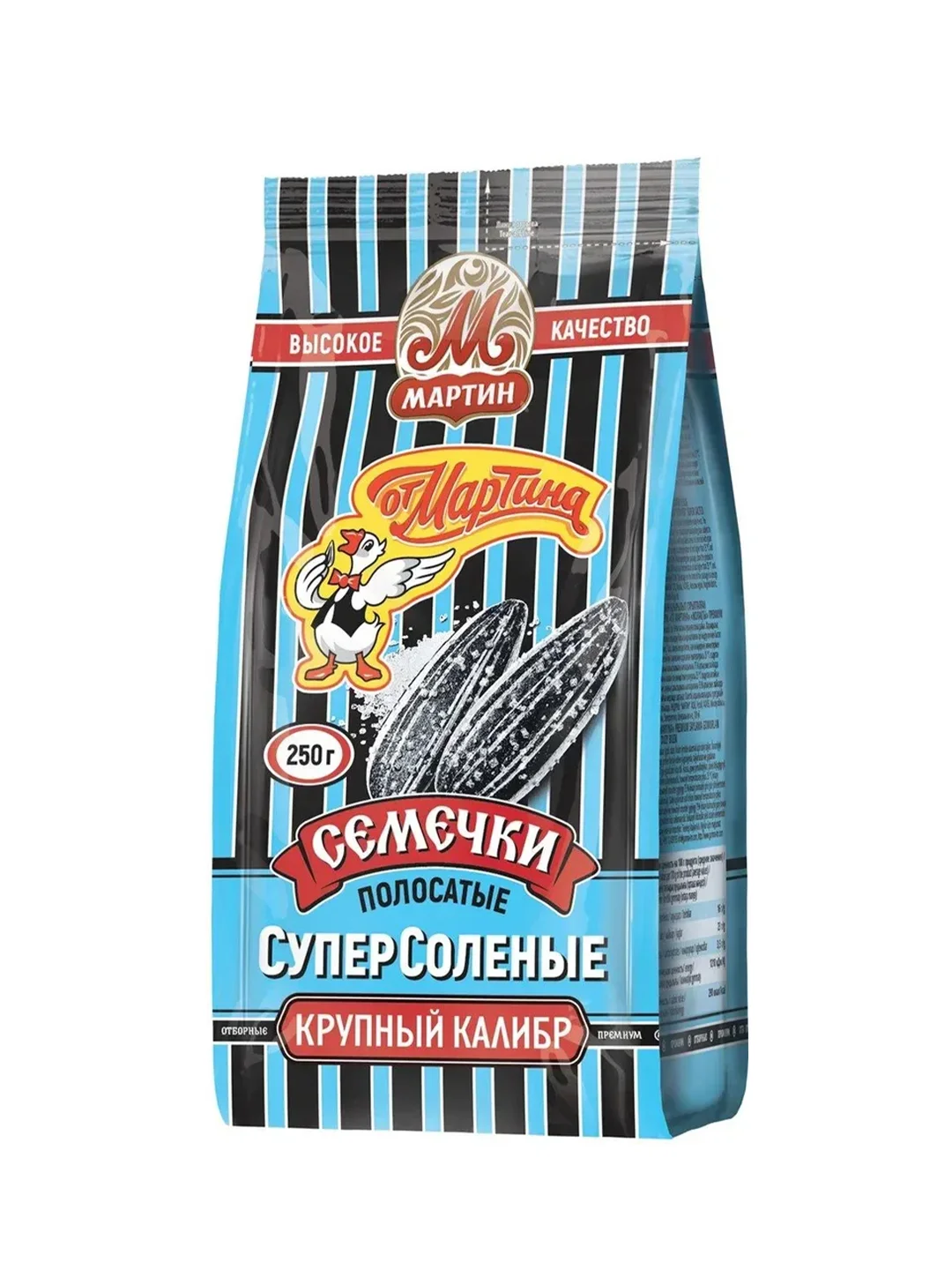   Семечки От Мартина Полосатые СуперСоленые