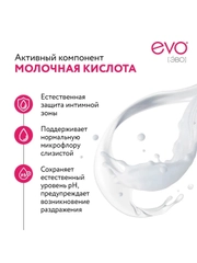 Крем-мыло для интимной гигиены EVO Intimate с молочной кислотой, рН 5,2