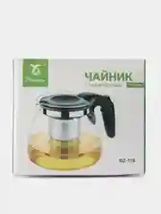 Прозрачный заварочный чайник с ситечком, 900 мл, 1000 мл, 1100 мл и 1500 мл