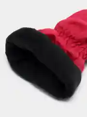 Бордовый варежки непромокаемые детские, краги зимние