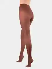 Коричневый капроновые колготки моделирующие Glamour Thin body 40