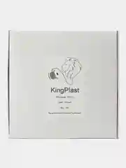Белый пластик для 3D принтера PETG KingPlast,  2кг