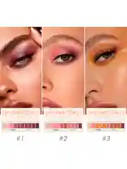 FOCALLURE Палетка теней для век Staymax 10 Color Eyeshadow Palette тон 1, 10 г