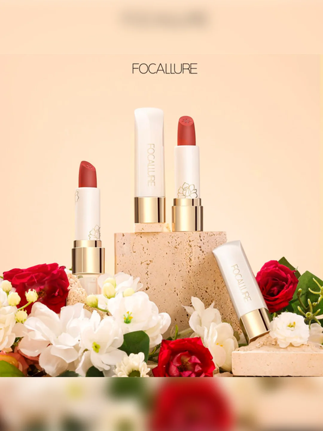 FOCALLURE Помада для губ Pure Matte Lipstick тон PK05, 3,7 г